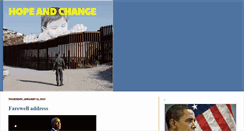 Desktop Screenshot of hopeandchange.net